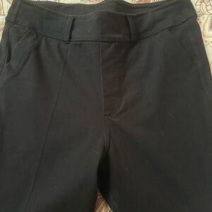 Frank & Eileen Black cropped cotton pants.